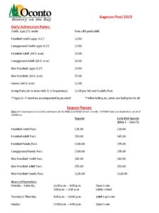 Pool Info