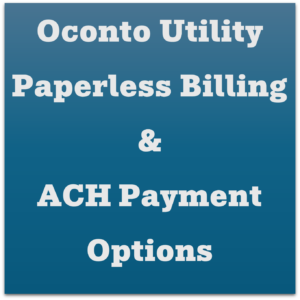 Are you signed up for emailed utility bills & automatic payment?