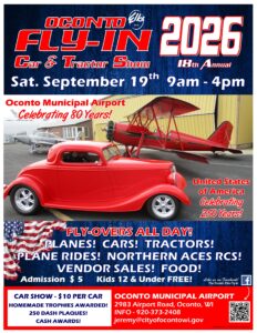 18th Annual Oconto Fly-In 2026